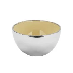 Fink Living Fink SILA Teelichthalter - Ø 6,5 Cm - Höhe 4 Cm - Gelb