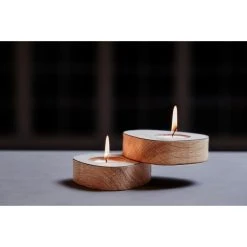 Lind DNA Curve Nupo Teelichthalter - 2er Set - 2er Set - 8x10x5,6 Cm - Nature/light Grey -Kähler Store unnamed file 1115