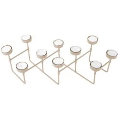 Present Time Harmonica Teelichthalter - 49x16x12,5 Cm - Sand Brown