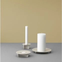 Normann Copenhagen Fe Teelichthalter - Ø 11,4 Cm - Light Grey -Kähler Store unnamed file 1135