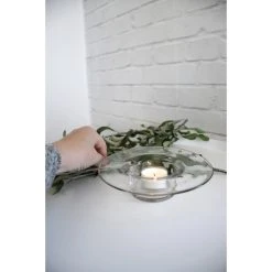 Storefactory SANDVAD Teelichthalter - Ø 16 Cm - Höhe 4 Cm - Clear -Kähler Store unnamed file 1200