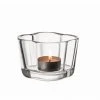 Iittala Alvar Aalto Teelichthalter - Höhe 6 Cm - Clear