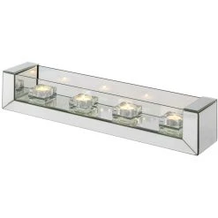 Fink Living Fink DILARA Teelichthalter - 4-flammig - 53x11x10 Cm - Klar -Kähler Store unnamed file 1260