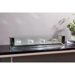 Fink Living Fink DILARA Teelichthalter - 4-flammig - 53x11x10 Cm - Klar -Kähler Store unnamed file 1261