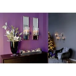 Fink Living Fink DILARA Teelichthalter - 4-flammig - 53x11x10 Cm - Klar -Kähler Store unnamed file 1265