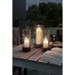 Stelton Hurricane Windlicht - Ø 11 Cm - Höhe 24,5 Cm - Schwarz -Kähler Store unnamed file 132