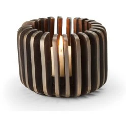 Kähler Store 23 Philippi Bilbao Windlicht - 17x17x12,5 Cm - Antique