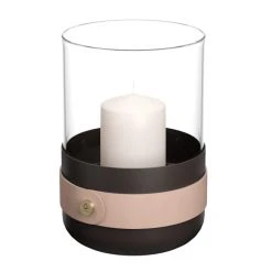 Eldvarm Emma Lantern Windlicht - ø 15,5 Cm - Höhe 22 Cm - Naturel