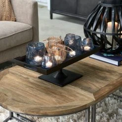 Riviera Maison Rivièra Maison Rustic Rattan Vertical Teelichthalter - Ø 11 Cm - Höhe 11 Cm - Braun -Kähler Store unnamed file 1373