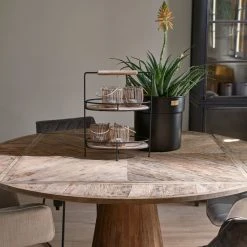 Riviera Maison Rivièra Maison Rustic Rattan Vertical Teelichthalter - Ø 11 Cm - Höhe 11 Cm - Braun -Kähler Store unnamed file 1374