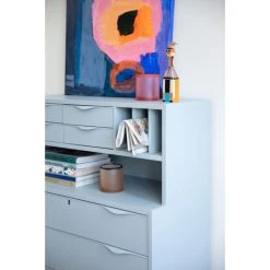 HK Living Glass Teelichthalter - Höhe 10 Cm - Ø 9 Cm - Blush -Kähler Store unnamed file 1460