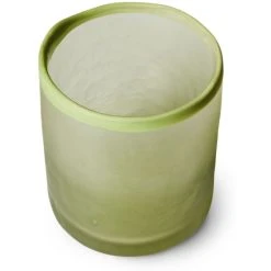 HK Living Glass Teelichthalter - Höhe 10 Cm - Ø 9 Cm - Olive -Kähler Store unnamed file 1464