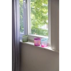 HK Living Glass Teelichthalter - Höhe 10 Cm - Ø 9 Cm - Olive -Kähler Store unnamed file 1469