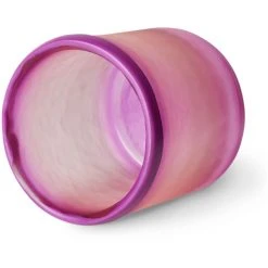 HK Living Glass Teelichthalter - Höhe 10 Cm - Ø 9 Cm - Purple -Kähler Store unnamed file 1488