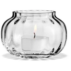 Holmegaard Primula Teelichthalter - Ø 9,5 Cm - Höhe: 6 Cm - Klar