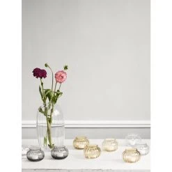 Holmegaard Primula Teelichthalter - Ø 9,5 Cm - Höhe: 6 Cm - Klar -Kähler Store unnamed file 1502