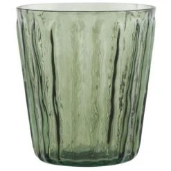 House Doctor Tinka Teelichthalter - Höhe 7,5 Cm - Ø 7 Cm - Dunkelgrün