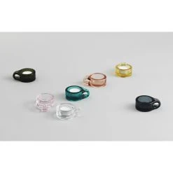 Normann Copenhagen Floe Teelichthalter - Breite 9 Cm - Tiefe 7 Cm - Höhe 3 Cm - Yellow -Kähler Store unnamed file 1601