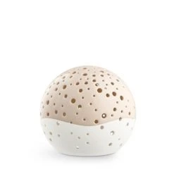 Kähler Design Nobili Teelichthalter S - ø14 Cm - Höhe 12,5 Cm - Nude