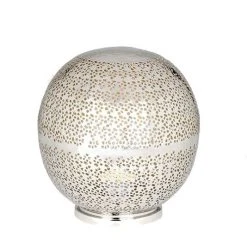 Lambert Azrou Windlicht - Ø 17 Cm - Silberfarben