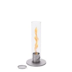Höfats SPIN 90 Tischfeuer - Ø 19 Cm - Höhe 40,5 Cm - Grau