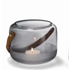 Philippi Marlon Windlicht L - Höhe 14 Cm - Transparent