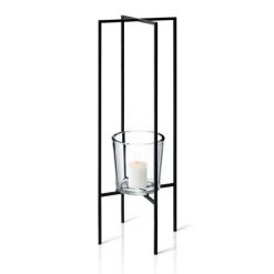 Blomus NERO Standleuchter - Höhe 80 X B 30,5 Cm - Schwarz