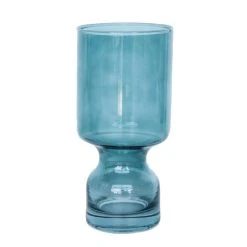 Urban Nature Culture Boogie Nights Kerzenhalter - Höhe 21 Cm - Ø 10 Cm - Silver Pine