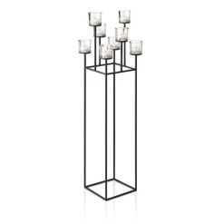 Blomus NERO Standleuchter - Höhe 128 X B 34 Cm - Schwarz