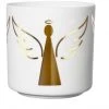 ASA Engel Windlicht - ø 7 Cm - Höhe 6,8 Cm - Gold