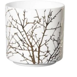 ASA Äste Windlicht - ø 7 Cm - Höhe 6,8 Cm - Gold