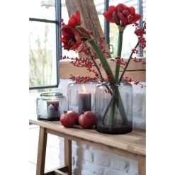 Räder LIVING Wintergedicht Blumenvase - Ø 19 Cm - Höhe 25,5 Cm - Grau -Kähler Store unnamed file 457