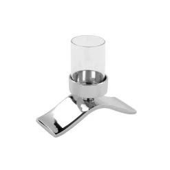 Fink Living Fink WAVE Teelichthalter - Ø 6 Cm - 13 Cm - Vernickelt