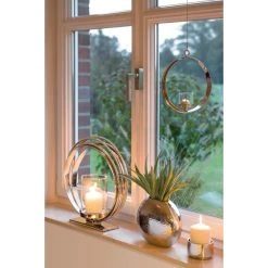 Fink Living Fink COLETTE Stumpenhalter - 41 X 9 X 44 Cm - Vernickelt -Kähler Store unnamed file 575