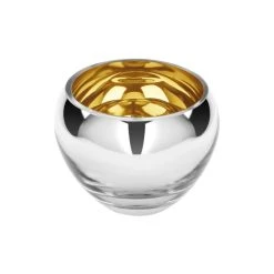 Kähler Store 15 Fink Living Fink Colore Teelichthalter - ø 12 Cm - Höhe 9 Cm - Champagner