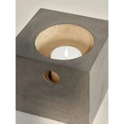 Serax BETON Windlicht - 21x21x21 Cm - Zementgrau -Kähler Store unnamed file 686