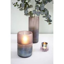 Fink Living Fink LEONE Vase/ Windlicht - Ø 15 Cm - Höhe 41 Cm - Lila -Kähler Store unnamed file 692