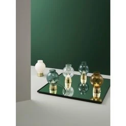 Normann Copenhagen Story Teelichthalter - Ø 10 Cm - Höhe 15 Cm - Garden Green -Kähler Store unnamed file 701