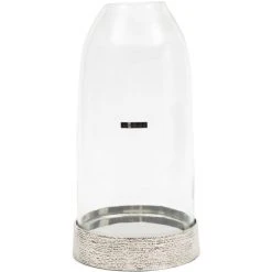 Riviera Maison Rivièra Maison Evansville Windlicht - Ø 21 Cm - Höhe 44 Cm - Transparent