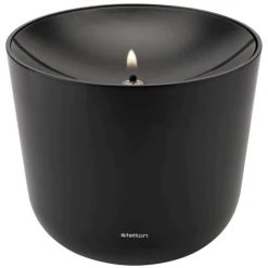 Stelton Solis Öllampe - 10x11,5x11,5 Cm - Soft Black