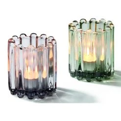 Philippi June Windlicht - Ø 9,5 Cm - Höhe 11 Cm - Green -Kähler Store unnamed file 914