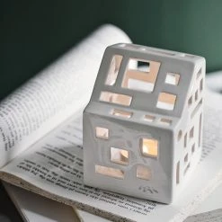 Kähler Design Kähler Urbania Lichthaus Teelichthalter - 7 X 7 X 9 Cm - Functio -Kähler Store unnamed file 964